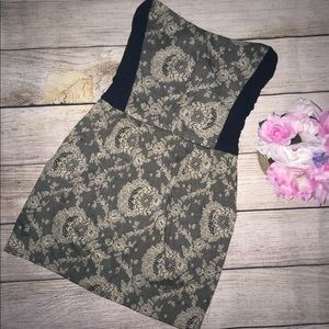 TRF Collection (ZARA) Strapless Dress